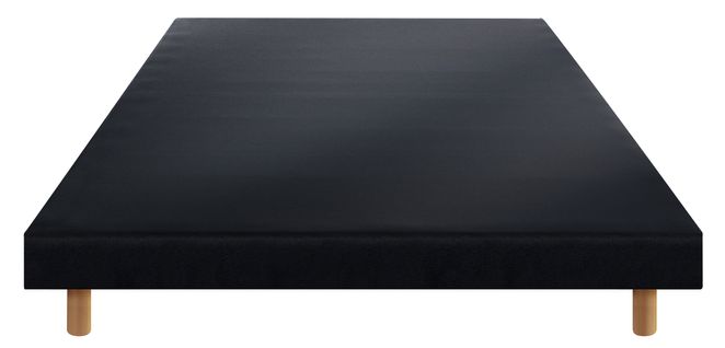 Sommier tapissier 140x190 cm NERION noir