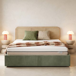 Matelas 160x200 Cm Hybride à Ressorts Ensachés Et Accueil Mémoire De Forme - 25 Cm - Spring Elite