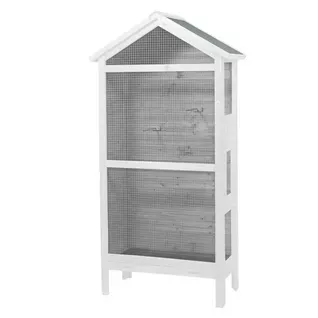 Volière Asti Cottage 82x40x160 Cm Bois