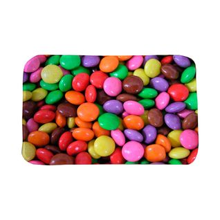 Tapis Enfant 70x95 Ultra Doux Bonbons Multicolore