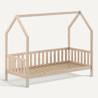 Lit Enfant "cabane" 90x200cm Naturel