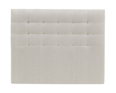 Tête de lit tissu L.160 cm FLEX ROYAL blanc