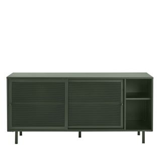 Buffet 2 Portes, 2 Niches En Métal L160cm