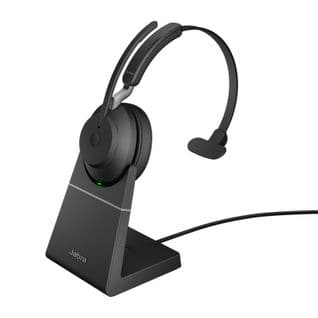 Casque Micro Bluetooth Evolve2 65, Uc Mono Noir