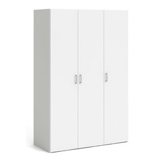 Armoire 3 portes ouvrantes SPACE L. 115,8 cm blanc