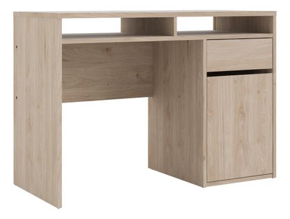 Bureau 1 porte 1 tiroir BEST 2 imitation chêne