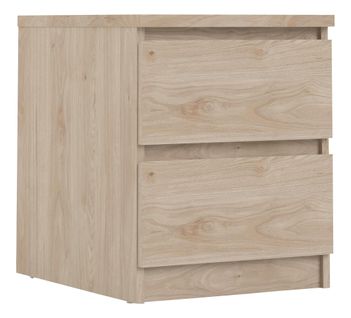 Chevet 2 tiroirs BEST imitation chêne HL