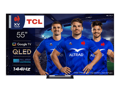 TV QLED 55" (139 cm) 4K Ultra HD Google TV - 55c745