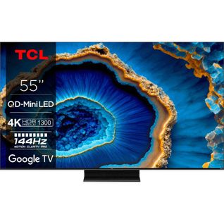 Téléviseur QD Mini LED 55" (140 cm) - 55c89b (139 cm) 4k UHD 2024 Aluminium Brossé
