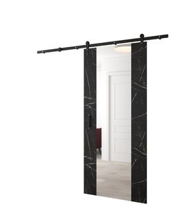Portes Coulissantes Loftiko Ii 90x204 (marbre Noir)