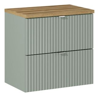 Ensemble Meuble 60 Cm Avec Plan De Travail (82-60-2s, Nova Oak à 89-60)