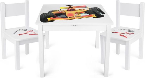 Table 'yeti' Et 2 Chaises Enfant Formula 1