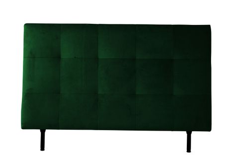 Tête de lit velours L.160 cm KARTY vert