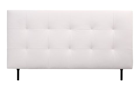 Tête de lit PU L.180 cm KARTY blanc
