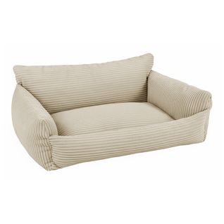 Canapé pour chien HAPPY velours côtelé beige