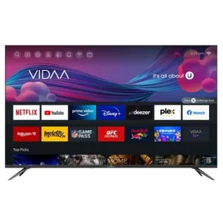 TV LED UHD 4k - 55" (139cm) - Smart TV Vidaa - 3xHDMI - 2xUSB - Wifi - Bluetooth - Mode Hotel