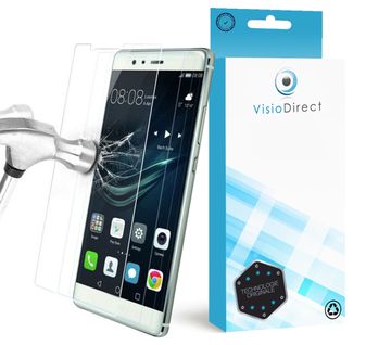 Film Vitre Pour Mobile Huawei P Smart 2018 5.65" Verre Trempé De Protection Transparent -