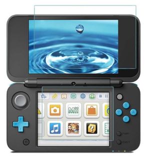 Lot De Film Protecteurs Pour New Nintendo 3ds Xl Taille 4.88" Et 4.18" Verre Trempé Écran Haut Et Bas -