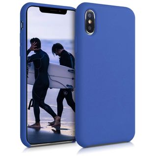 Coque De Protection Pour Mobile Iphone Xr Bleu Souple Silicone - Visiodirect -