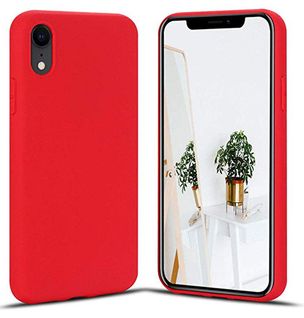 Coque De Protection En Silicone Rouge Pour Apple iPhone 12 Pro -