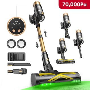 Aspirateur Balai Sans Fil  - 150aw/580w - 70min/70kpa - UU15 - Technologie Greeneye™