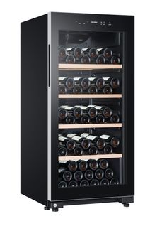 Hws116gae - Cave à Vin De Vieillissement - Pose Libre - 116 Bouteilles H126.5 X L59,5 Cm - Noir