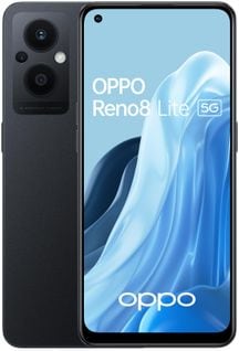Smartphone Oppo Reno 8 lite noir 5G 6.43" 128 Go