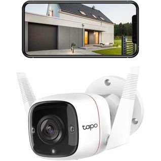 Tapo Caméra Surveillance Wifi Extérieur Caméra Ip Haute Résolution 3mp , Vision Nocturne