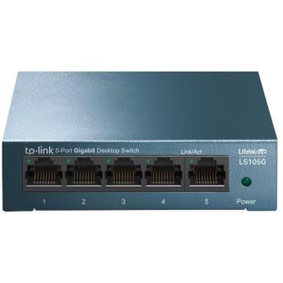 Switch Ethernet 5 Ports 10/100/1000 Mbps