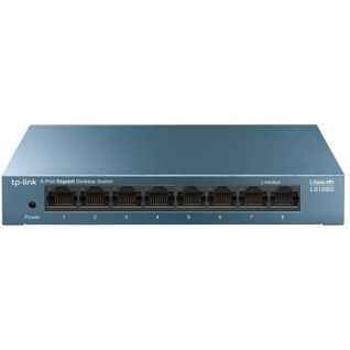 Switch Ethernet 8 Ports 10/100/1000 Mbps