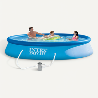 Kit Piscine Gonflable Autoportante "Easy Set" 3.96 x 0.84 m Bleu