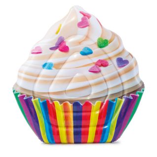 Matelas Gonflable "cupcake" 142cm Multicolore