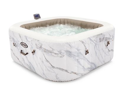 Spa Gonflable Purespa Calacatta Carré Bulles 4 Places