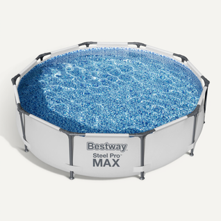 Kit Piscine Hors Sol Tubulaire  Steel Pro Max™  305 X 76 Cm  Ronde