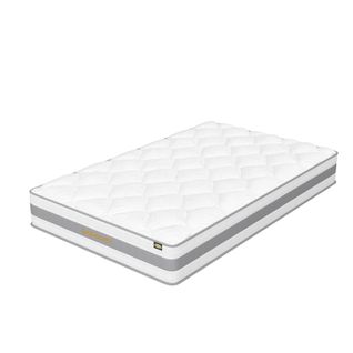 Matelas à Ressorts Ensachés 80x200cm, Épaisseur 25 cm, 7 Zones, h3/h4