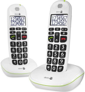 Téléphone Sans Fil Senior Doro Phoneeasy® 100w Duo- Blanc