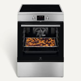 Cuisinière induction ELECTROLUX EKI64892DX vue de face