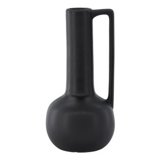 Vase Design En Céramique "allis" 36cm Noir