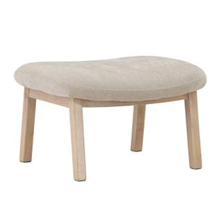 Repose-pieds Design "rile" 70cm Beige