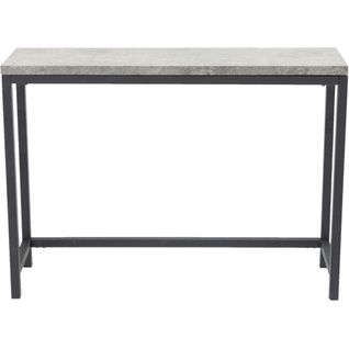 Console En Acier Et Mdf Rise Plateau Imitation Béton