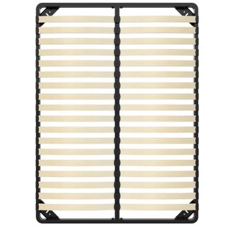 Cadre à Lattes 140x190cm, 2x18 Lattes, Sommier à Lattes