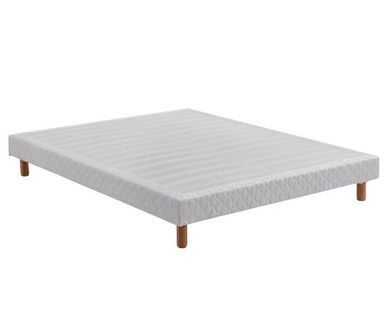 Sommier à Lattes 160x200 Cm, 9 Pieds, 2x14 Lattes