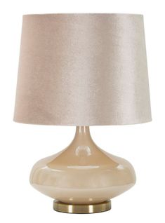 Lampe De Chevet Moderne Crème Ø15x30,5 Cm Design Pin Original