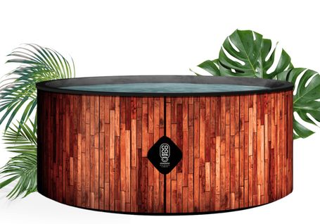 Spa Gonflable Exotik  180 Cm De Diamètre - 1100 Litres - Moteur 2240 W - Jusqu'à 6 Personnes
