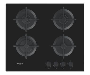 Table de cuisson gaz WHIRLPOOL GOB616NB 4 foyers