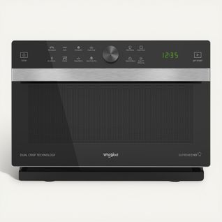 Four micro-ondes combiné WHIRLPOOL MWSC833SB Combi Crisp vue de face