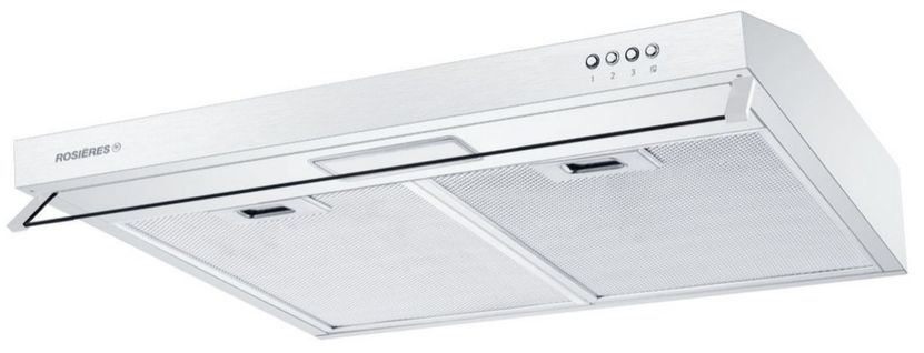 Hotte Visière 60cm 348m3/h Blanc - Rhc638/1rb