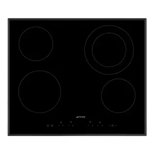 Table vitrocéramique SMEG SE364ETB 4 foyers Noir