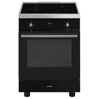 Cuisinière induction SMEG C6IMBLT2 4 foyers Noir