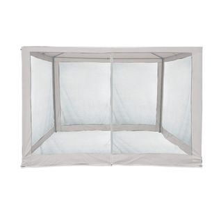 Moustiquaire Pour Gazebo 3x3 Kapok 240x1200 Cm Polyester Blanc